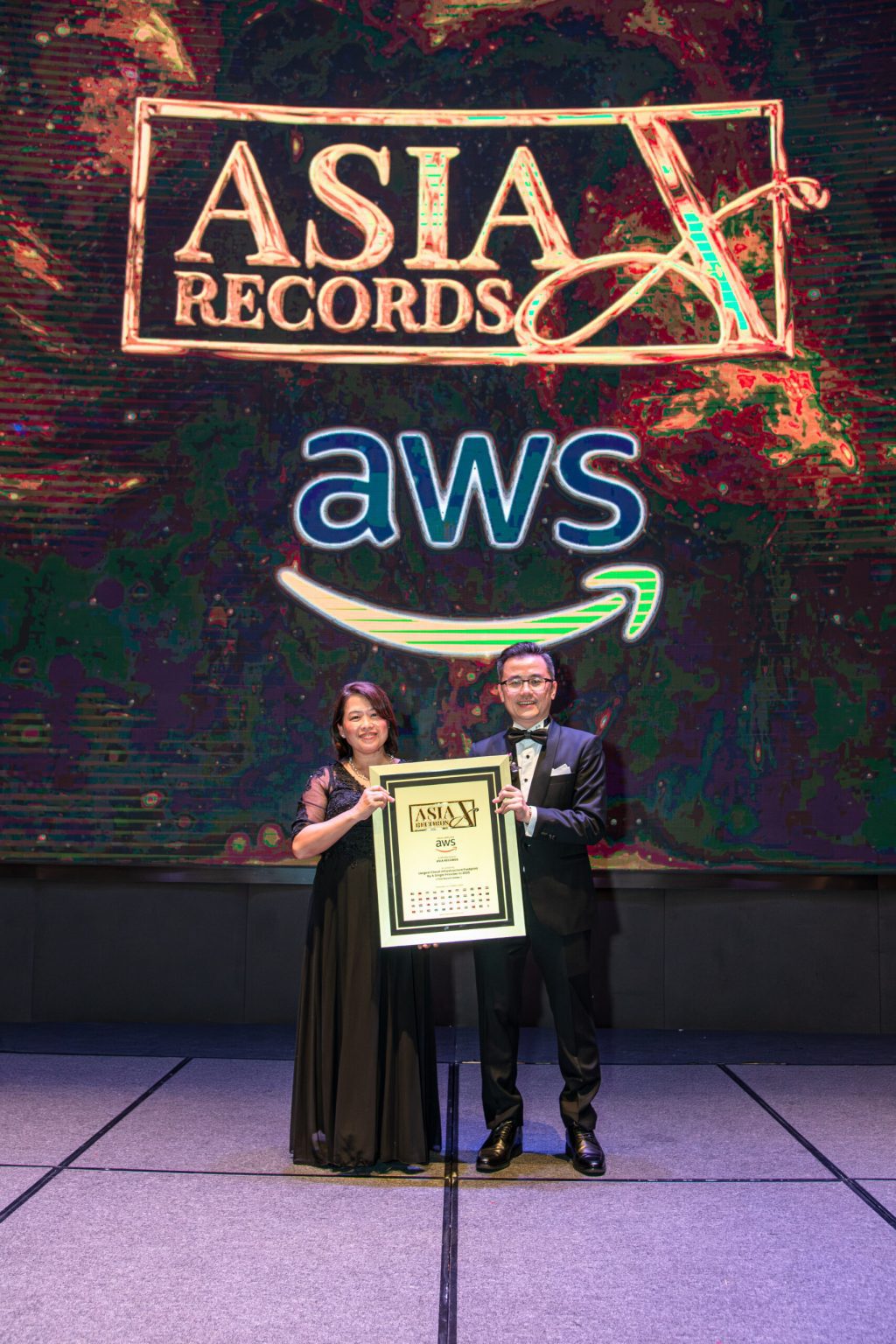 Amazon Web Services (AWS) Recognised by The Asia Record for Largest Cloud Infrastructure Footprint by A Single Provider in 2025