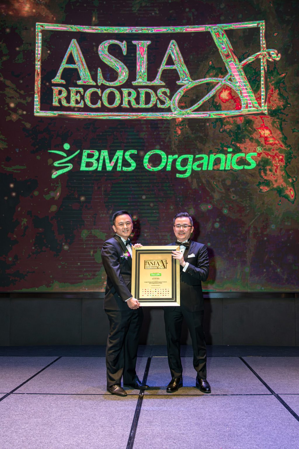 BMS Organics Recognised by The Asia Record for Largest Range of Certified Organic Products by a Single Brand in 2025