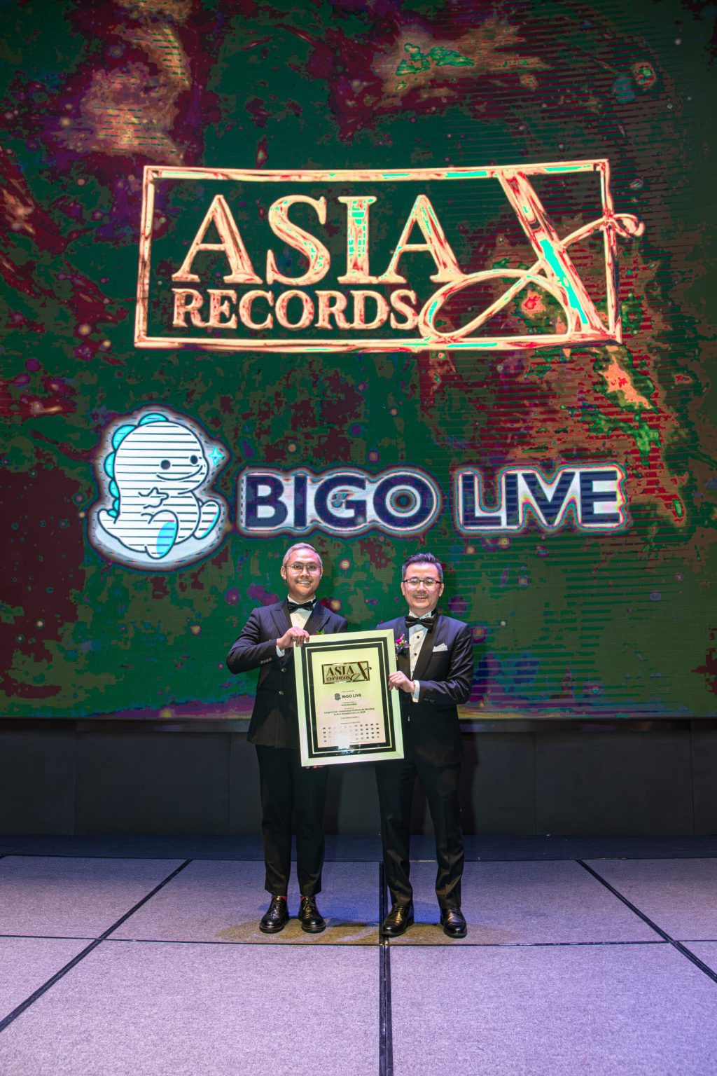 Bigo Live Recognised by The Asia Record for Largest Live-Streaming Platform by Monthly Active Broadcasters in 2025
