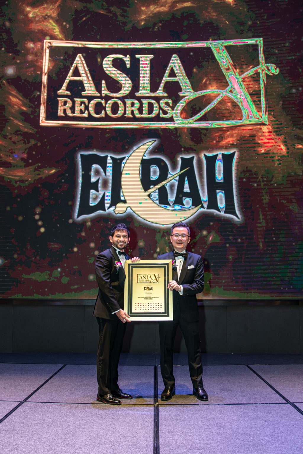 Elrah Recognised by The Asia Record as Most Popular Modern Baju Melayu Brand for Men in 2025