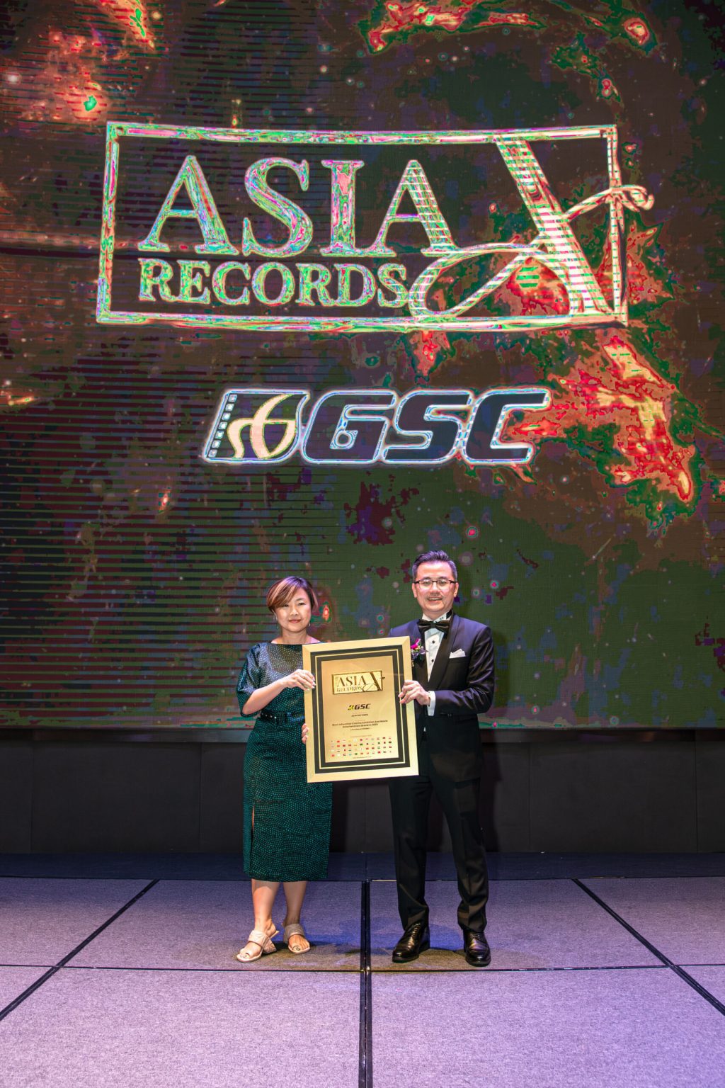 Golden Screen Cinemas (GSC) Recognised by The Asia Record as Most Influential Cinema Exhibition and Movie Entertainment Brand in 2025
