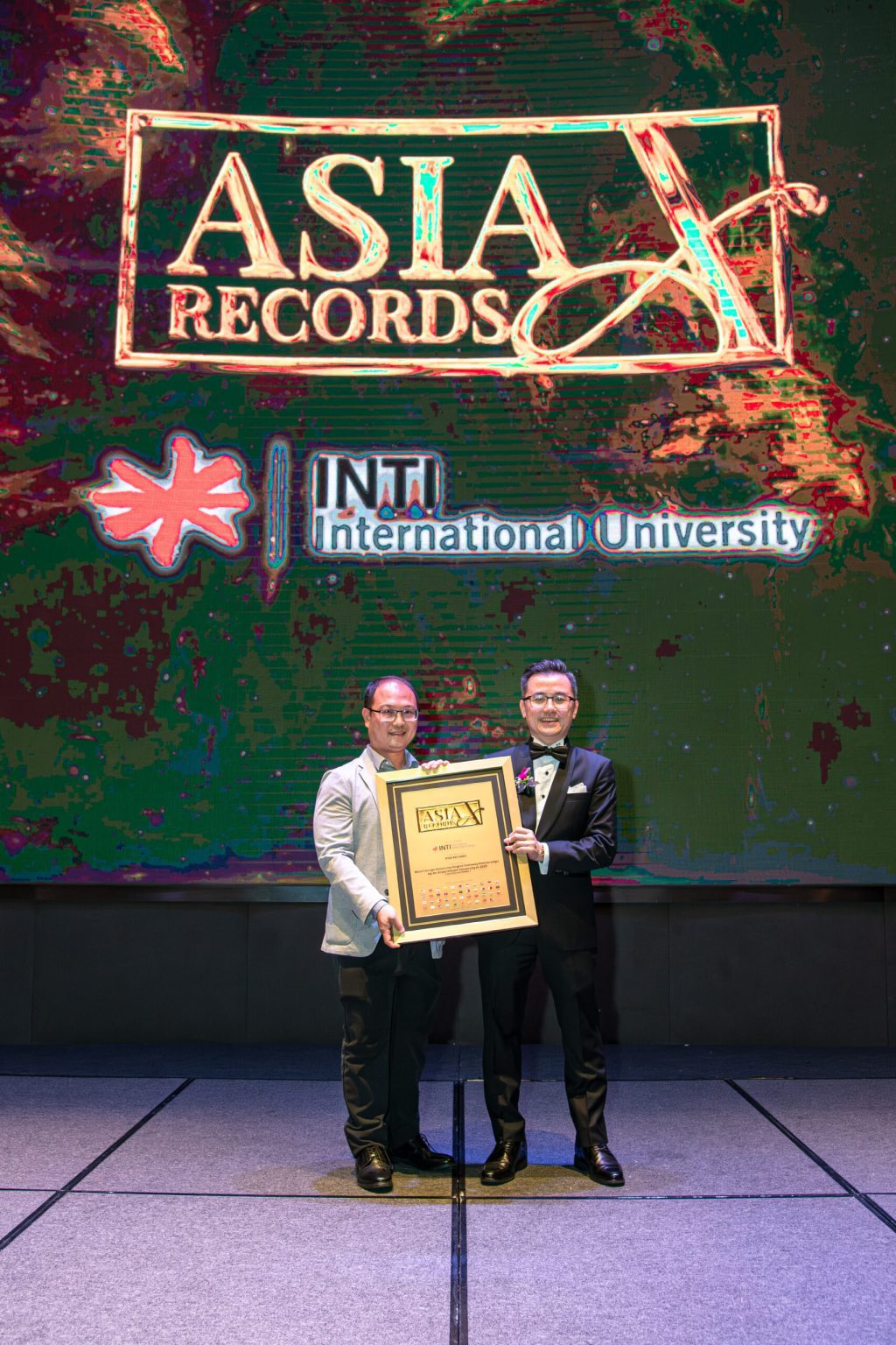 INTI International University Recognised by The Asia Record for Most Foreign University Degree Pathway Partnerships by an Asian Private University in 2025