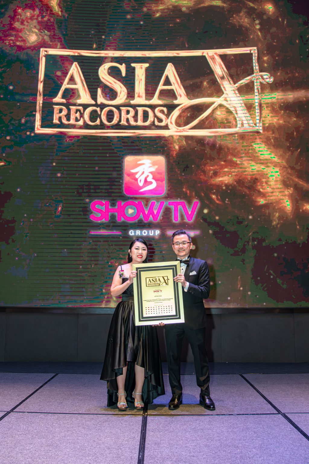 SHOWTV Group Recognised by The Asia Record for Largest Number Of Women’s Tonic And Wellness Product Categories Sold On An Online Platform in 2025