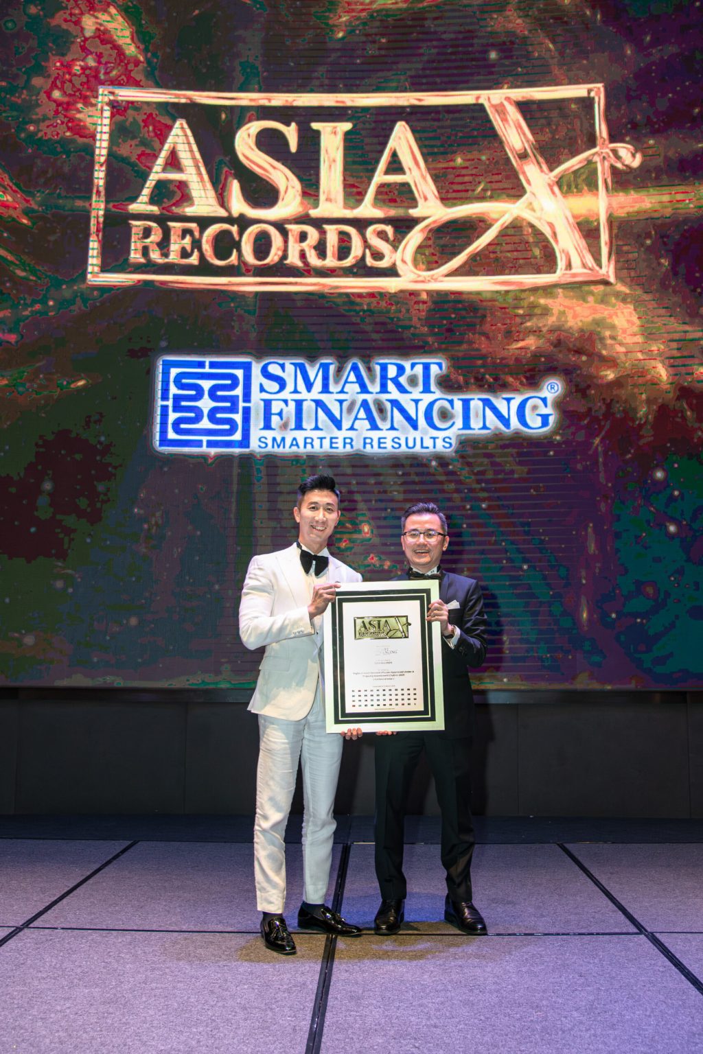 Smart Financing Recognised by The Asia Record for Highest Total Amount Of Loan Approved Under A Property Investment Club in 2025 (First Record Holder)