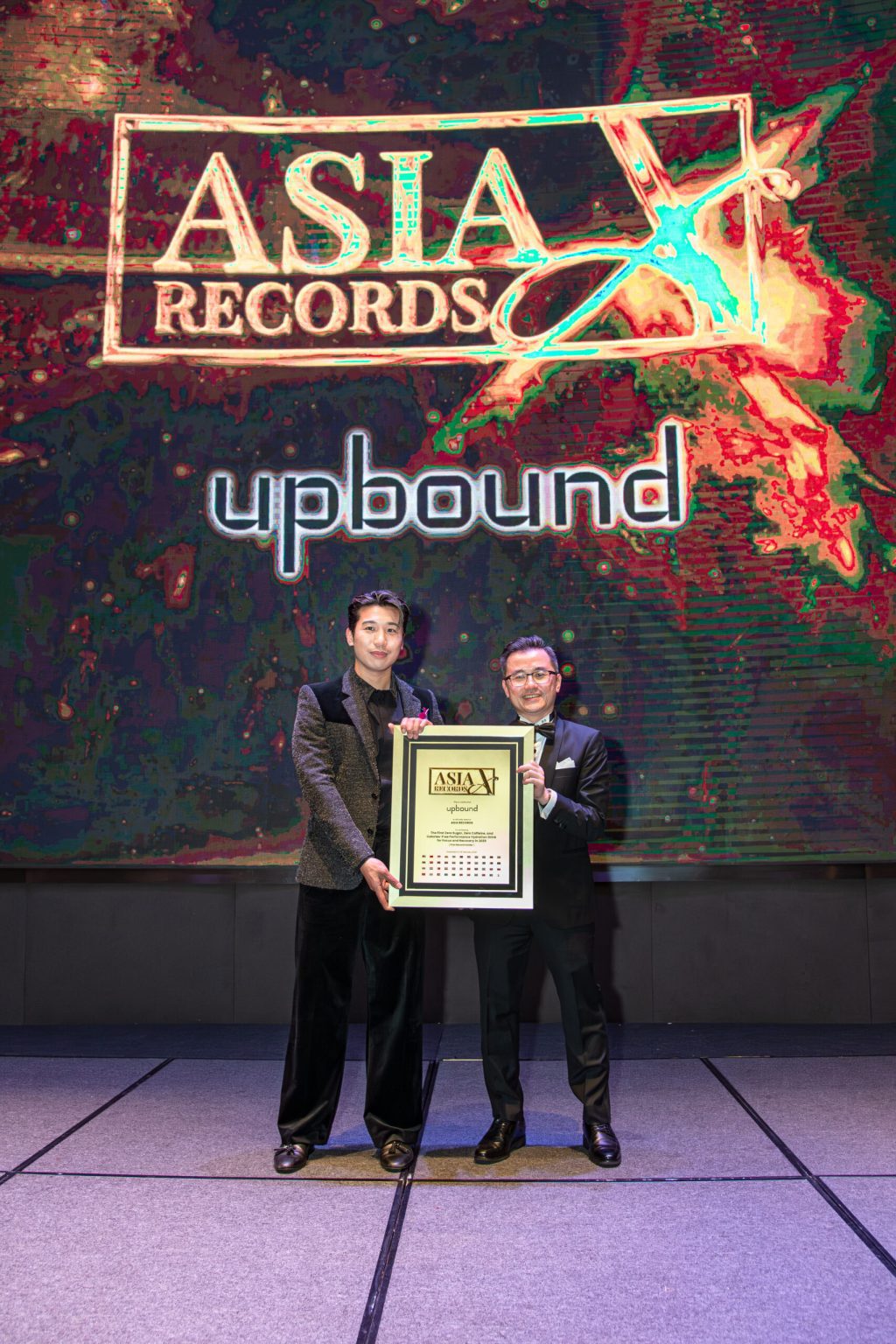 Upbound Recognised by The Asia Record for The First Zero Sugar, Zero Caffeine and Calories-Free Performance Hydration Drink for Focus and Recovery in 2025