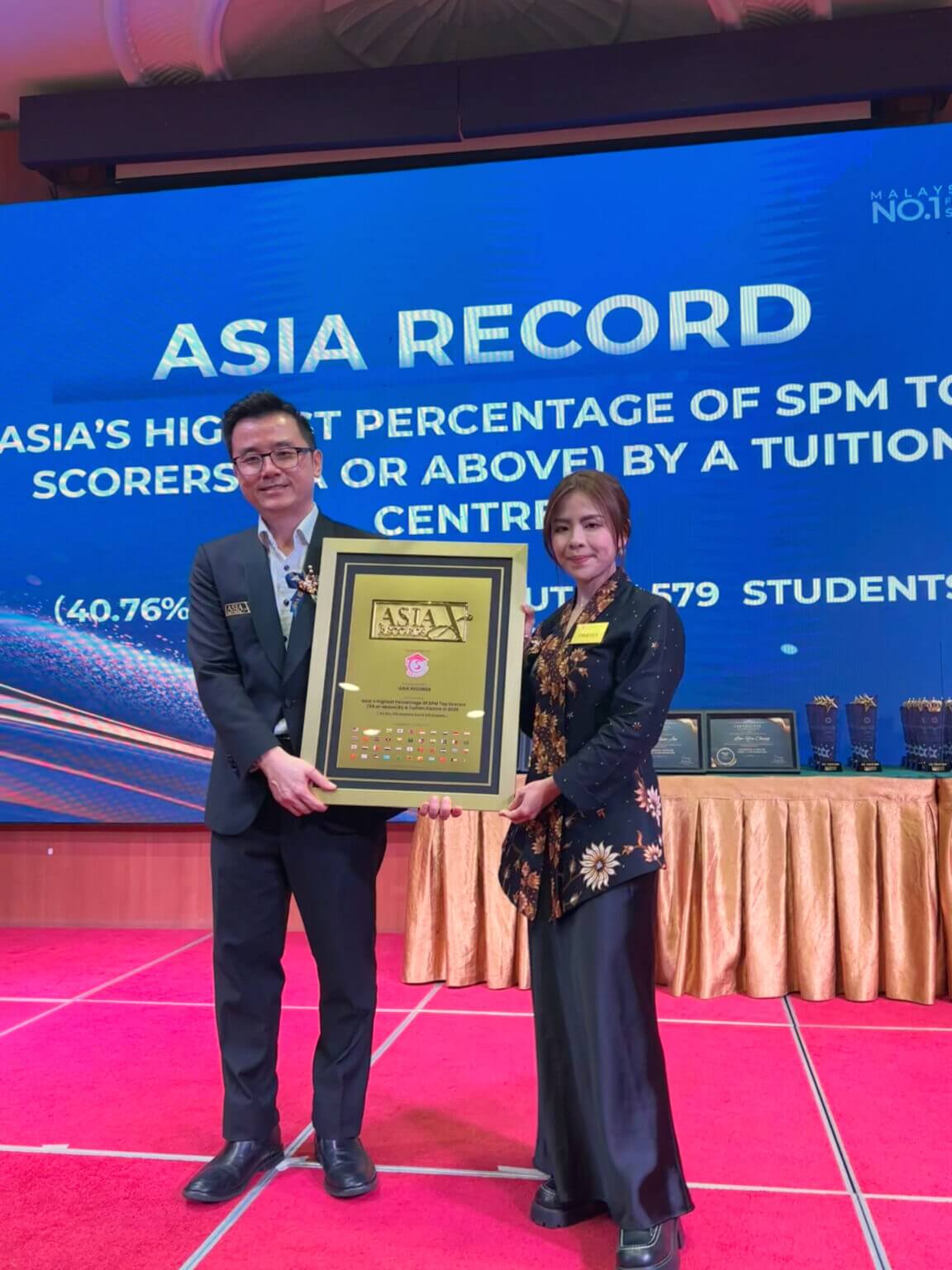CS Tuition Strengthens Its Position as One of Malaysia’s Leading Education Brands with Asia Records Recognition